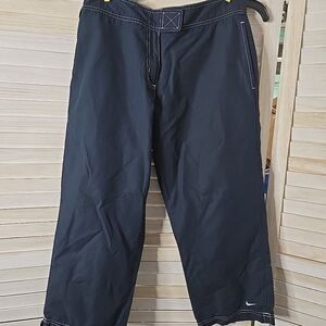 Vintage Nike Track Pants Women’s M 8/10 Blue – 90s Windbreaker Nylon Athletic